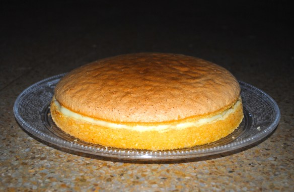 bizcocho para fondant