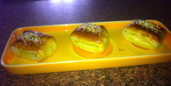 Napolitanas de crema