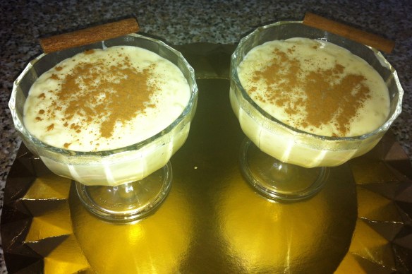 Crema  de arroz con leche