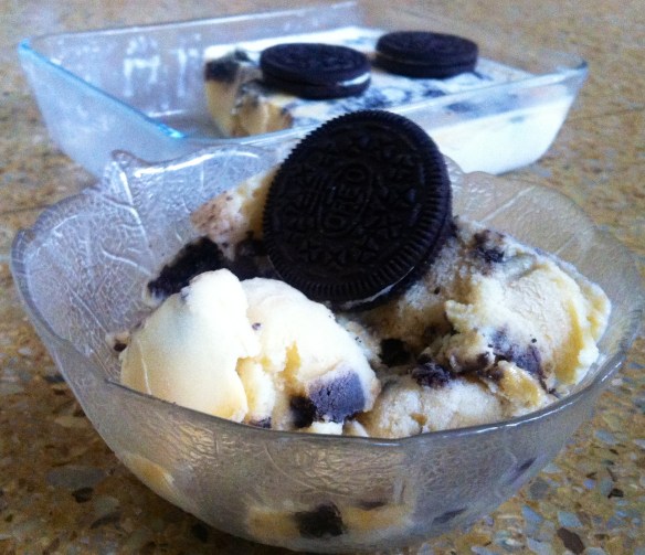 Helado de galleta de Oreo1 Helado de galleta de Oreo1