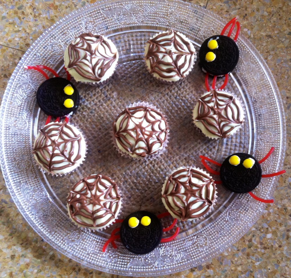 muffins Telas de araña