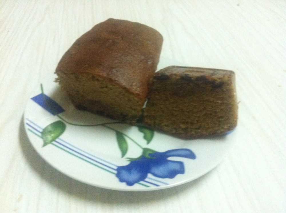 Bizcocho de choco-nuez