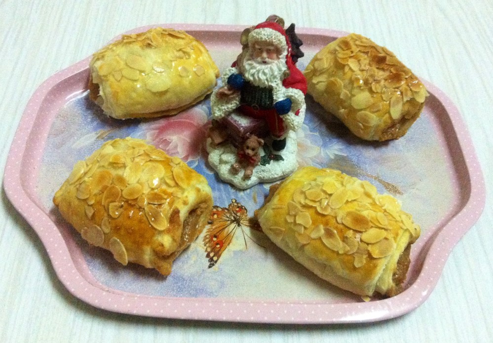 Napolitanas de turron Napolitanas navideñas