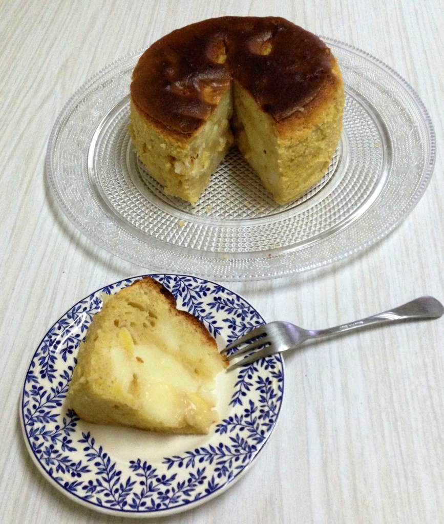 pastel de crema & manzana