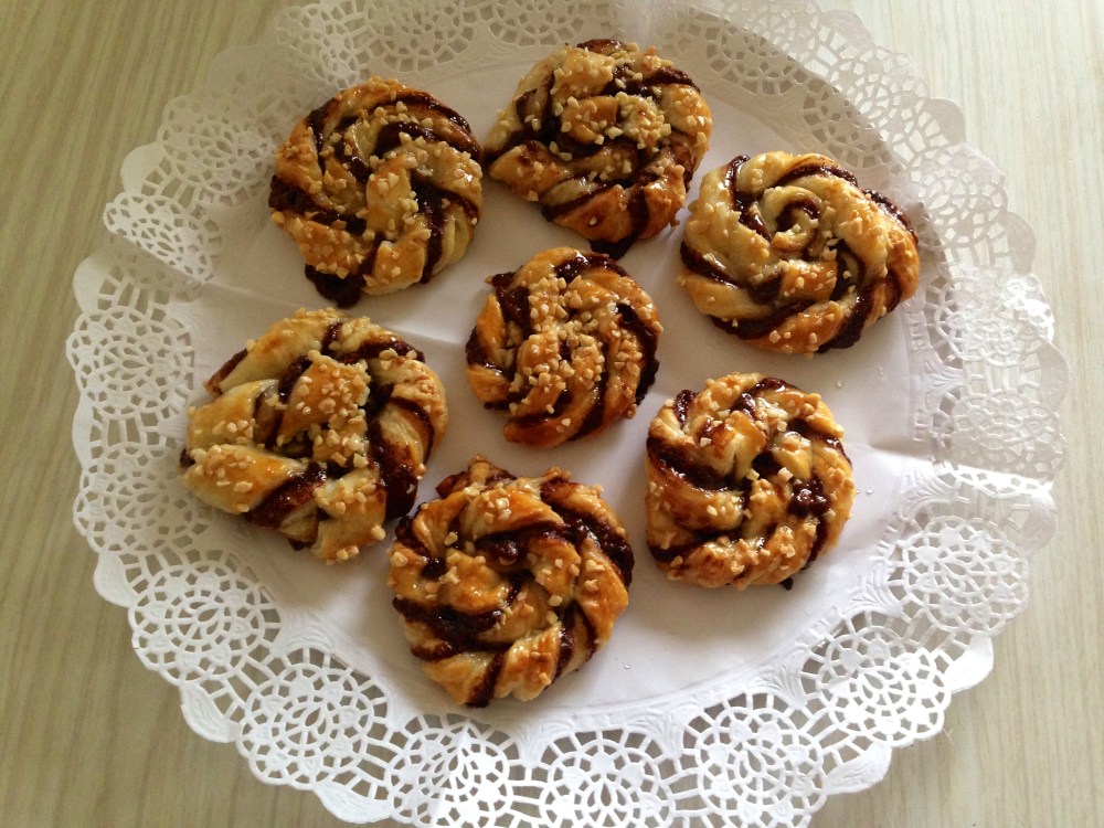 Espirales de chocolate