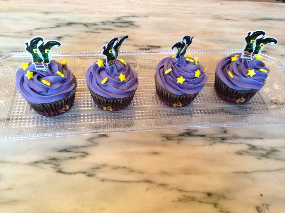 Witch cupcakes