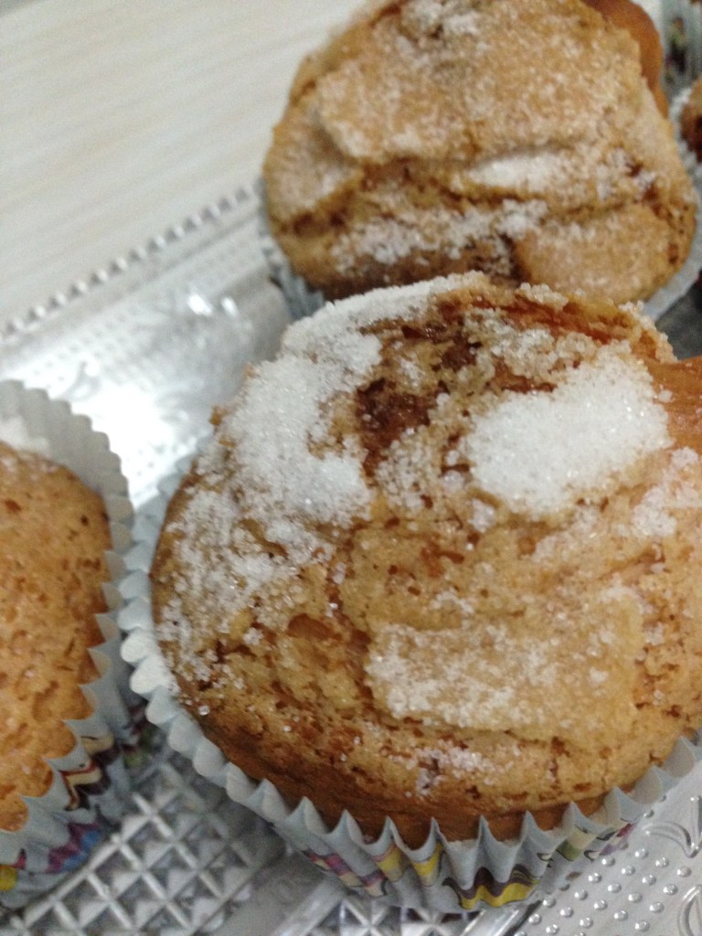 Magdalenas de leche condensada & fresa1