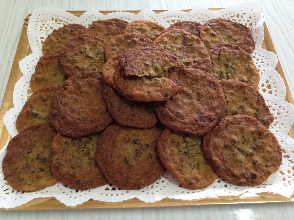Galletas crujientes con chocolate