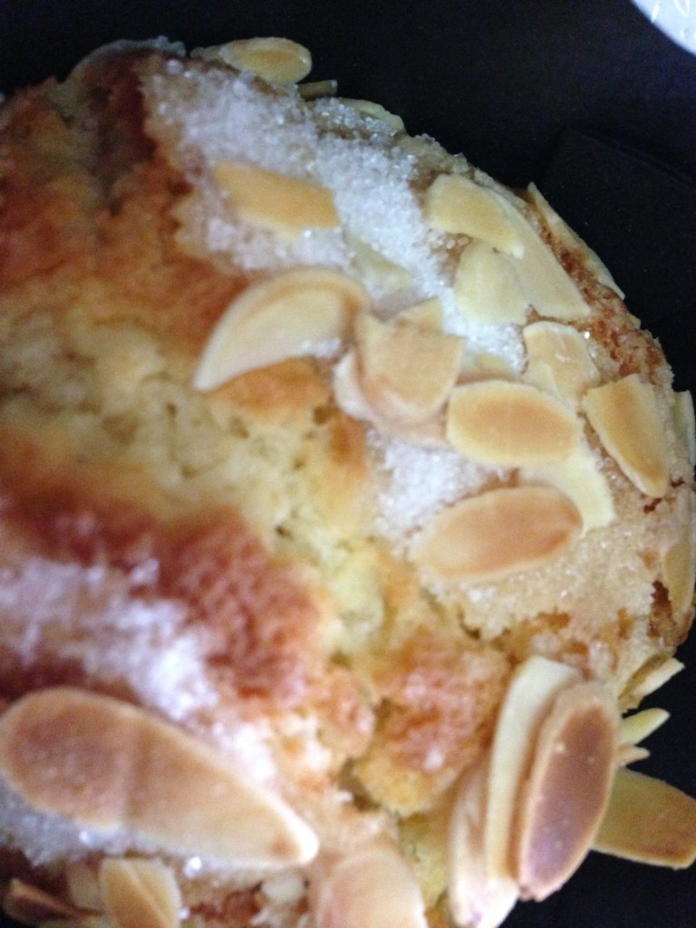 Muffins de nata & almendra1