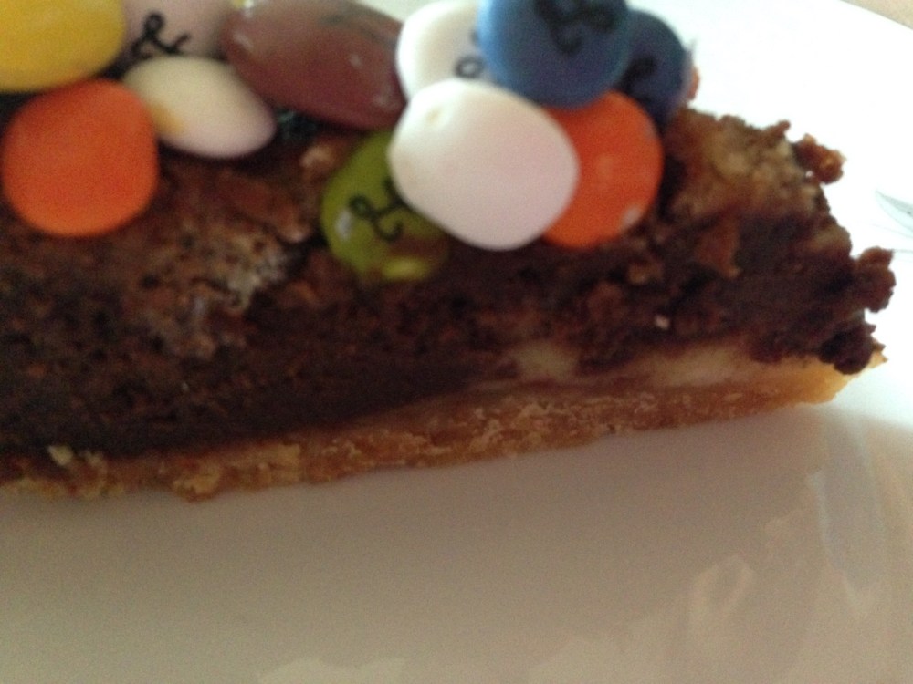 Pastel de chocolate y queso1