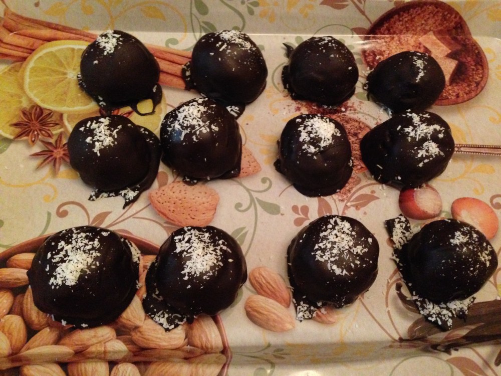 Coquitos de chocolate