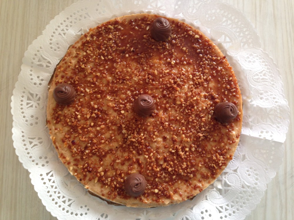 Tarta de turrón