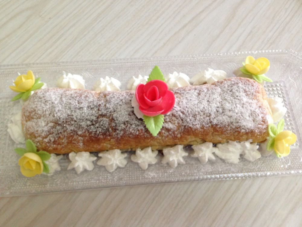 Rollo de hojaldre & nuez