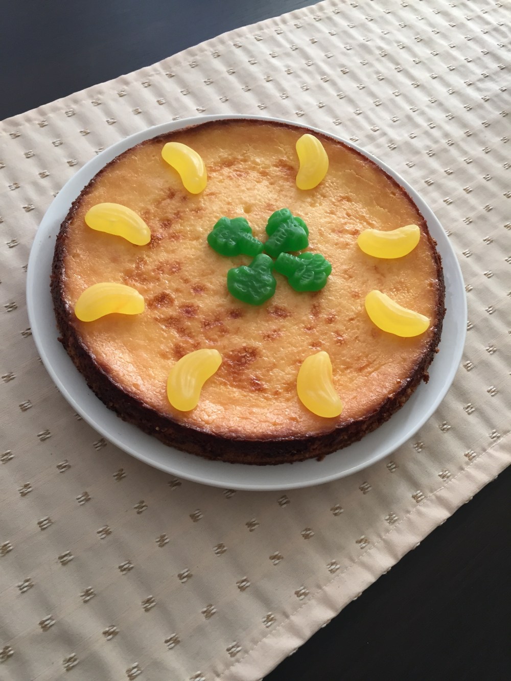 Tarta de queso al limon