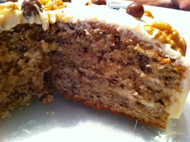 Cake de nuez & cafe1