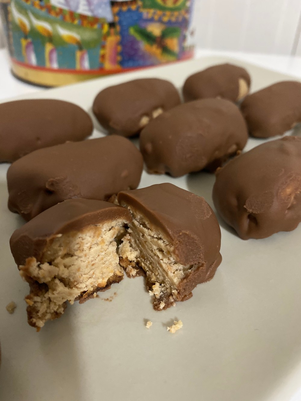 Polvorones con chocolate1