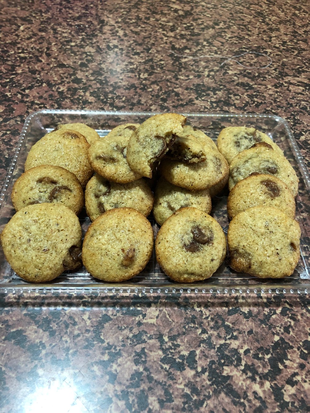 Galletas de chocolate y avellana