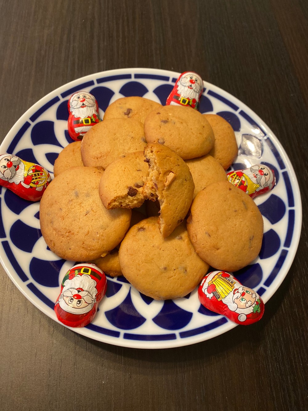 Galletas de turrón &amp; chocolate